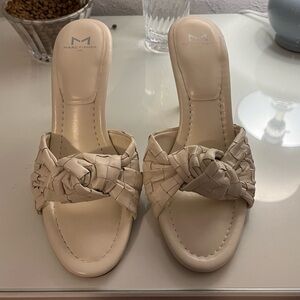 Marc Fisher Heels! Size 10 (White)